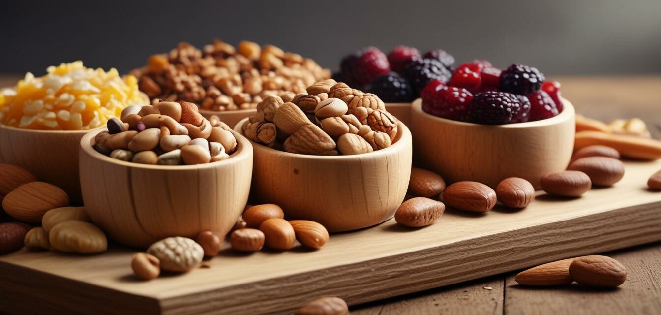 Organic snack platter